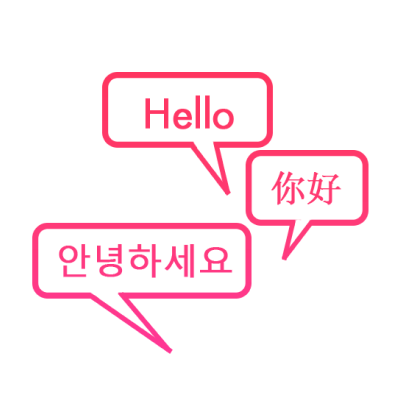 60種類以上の言語に対応