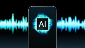 AIによる音声生成のイメージ