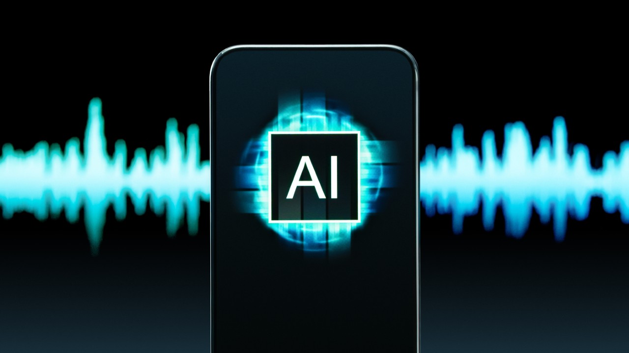 AIによる音声生成のイメージ
