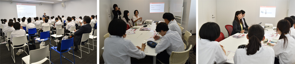 企業訪問の様子